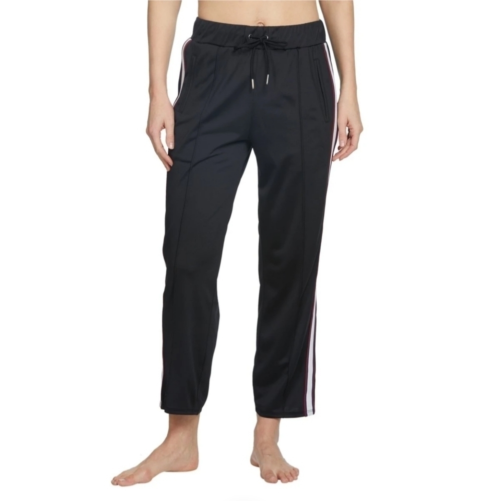 🆕 Onzie Yoga Black Track Striped Pants Size S/M